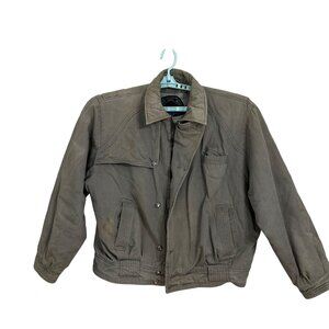 Vintage Falmer Workwear Bomber Jacket Mens Medium Thrashed Distressed See Photos